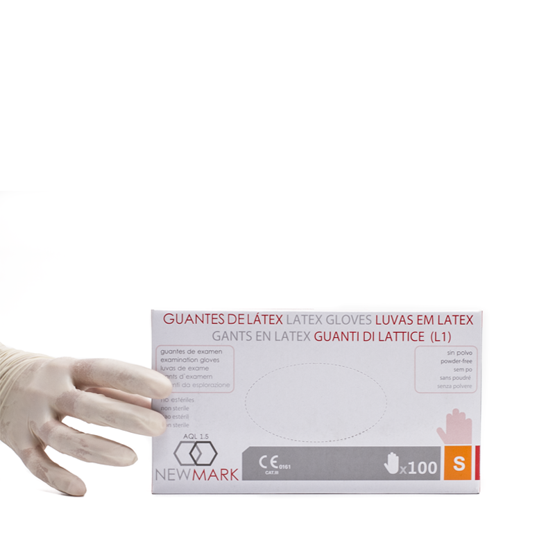 Guantes de Látex para Examen sin polvo Guantes de Látex para Examen sin polvo