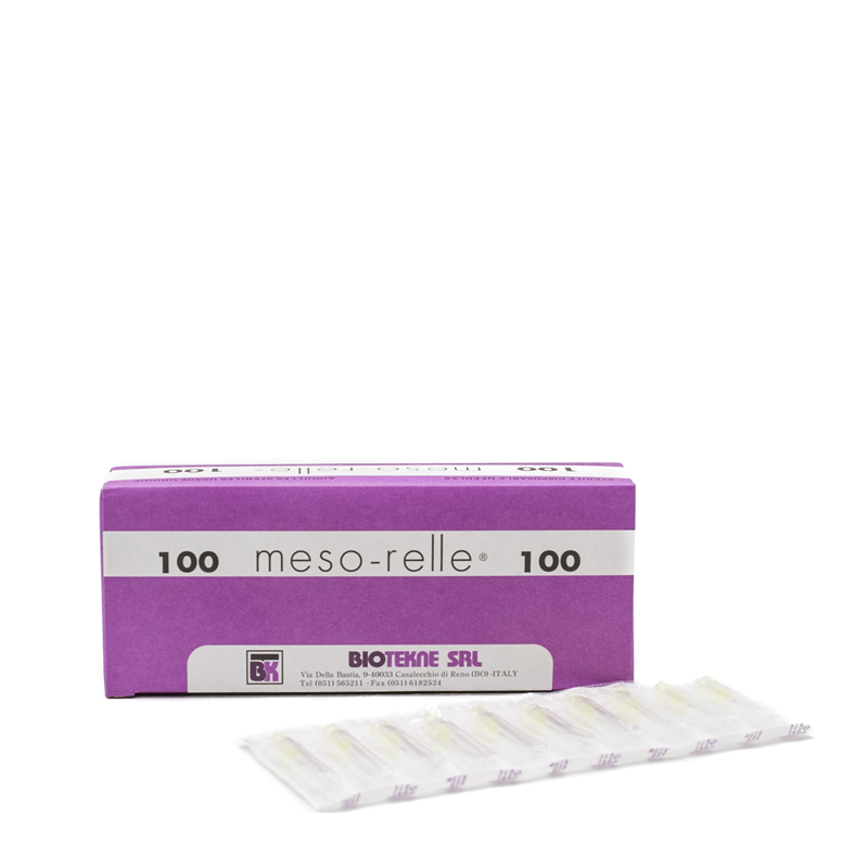 Agujas de Mesoterapia "Mesorelle" Agujas de Mesoterapia "Mesorelle"